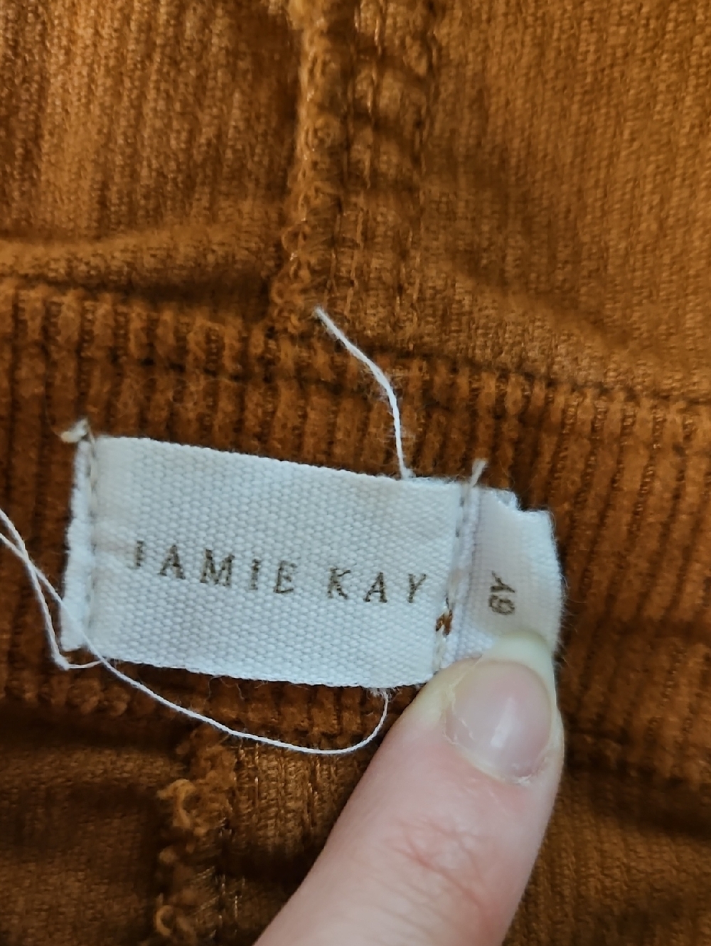 Jamie Kay Rust Colored Overalls - Picture 3 of 4